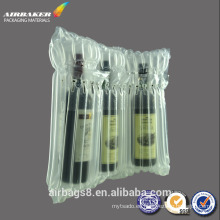 rojo vino inflable Packaging bolsas de aire bolsa cojín protector a prueba de choques